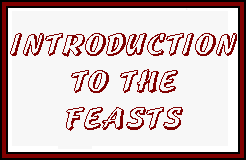 Introduction to the feasts