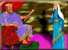 Esther speaks to king