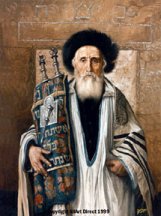 rabbi with Torah