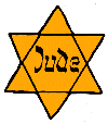 Star of David with "Jude" written in it