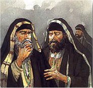 Pharisees murmuring together