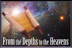Torah floating in outer space